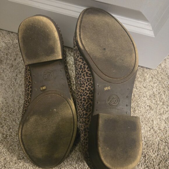 Lucky Brand Leopard Print Ankle Booties - Picture 4 of 7